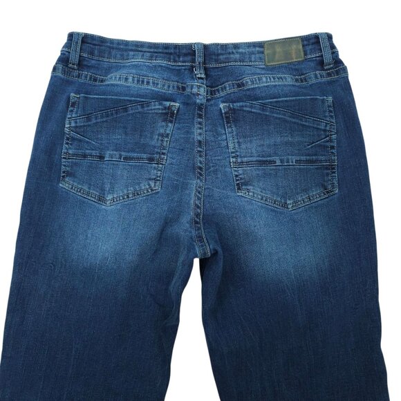 Buckle BKE Gabby Jeans High Rise Curvy Fit Bootcut 29x28.5 Stretch Dark Wash - Picture 6 of 12